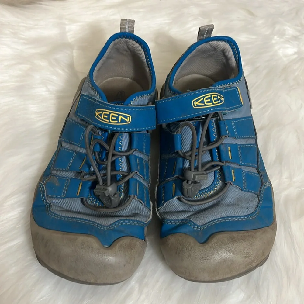 Keen Kids Blue Yellow Summer Water Sandals Shoes